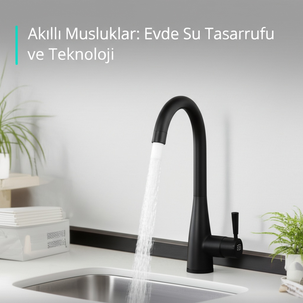 Akıllı Musluklar: Evde Su Tasarrufu ve Teknoloji