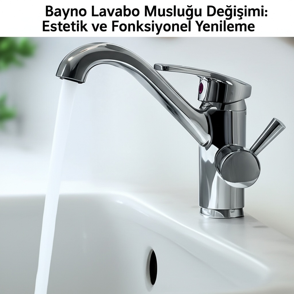Banyo Lavabo Musluğu Değişimi: Estetik ve Fonksiyonel Yenileme