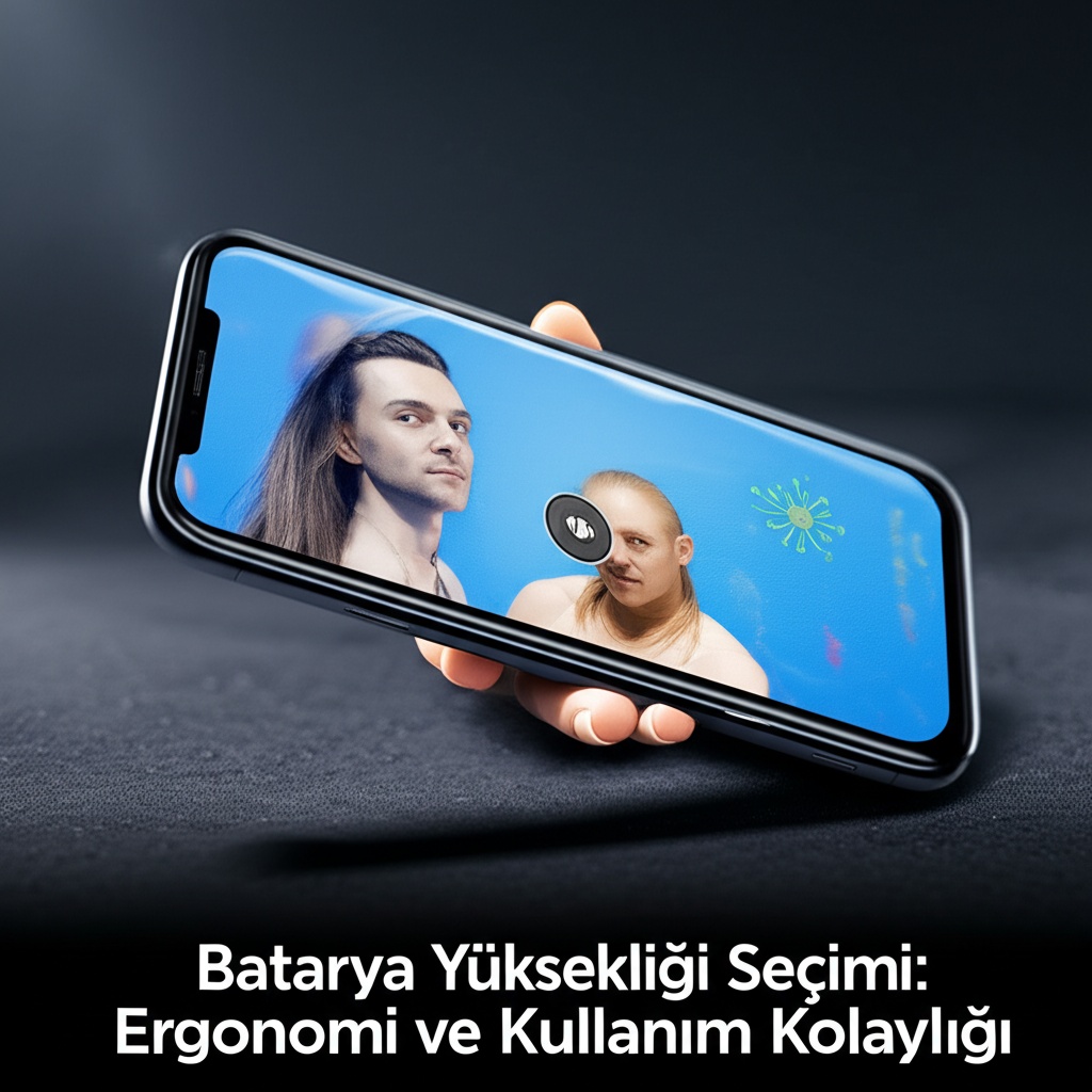 Batarya Yüksekliği Seçimi: Ergonomi ve Kullanım Kolaylığı