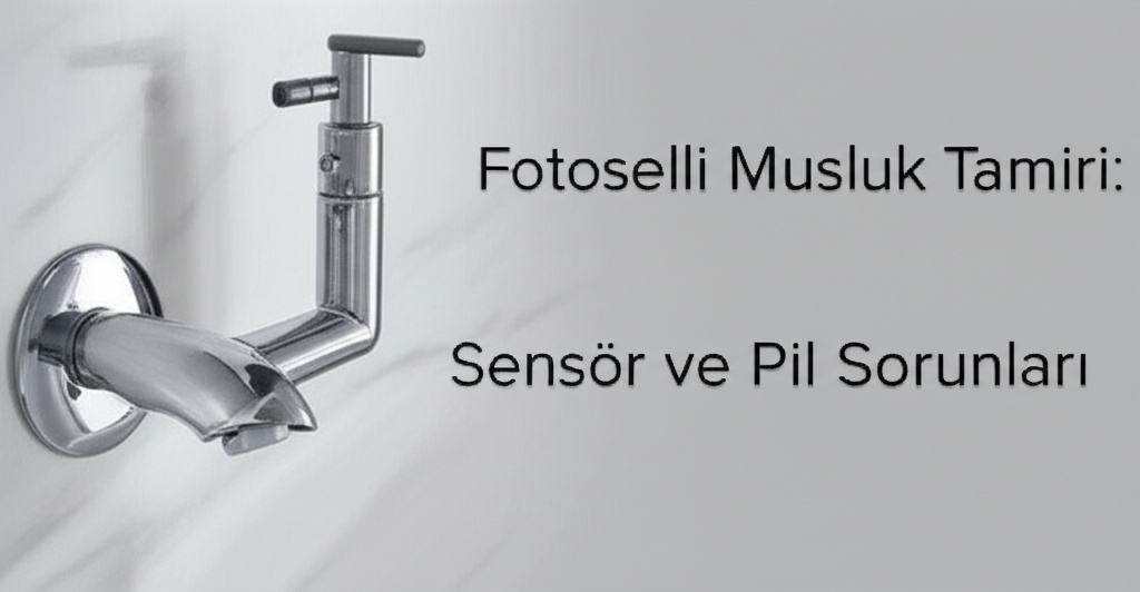 Fotoselli Musluk Tamiri: Sensör ve Pil Sorunları