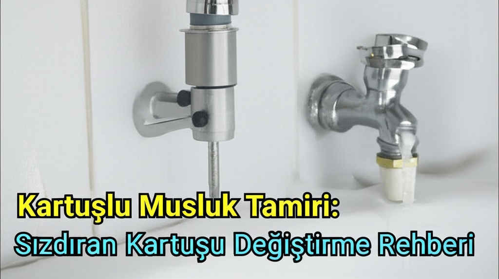 Kartuşlu Musluk Tamiri: Sızdıran Kartuşu Değiştirme Rehberi
