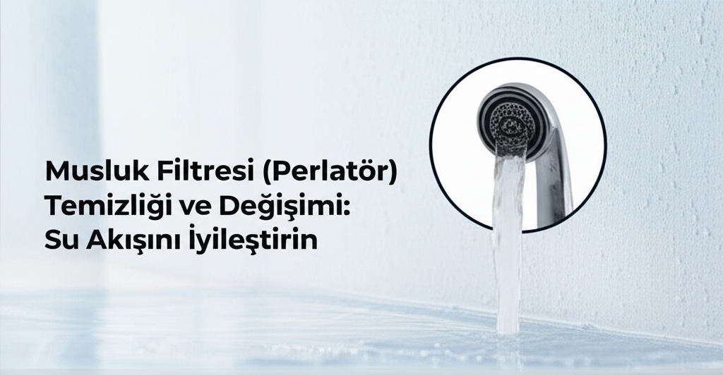 Musluk Filtresi (Perlatör) Temizliği ve Değişimi: Su Akışını İyileştirin