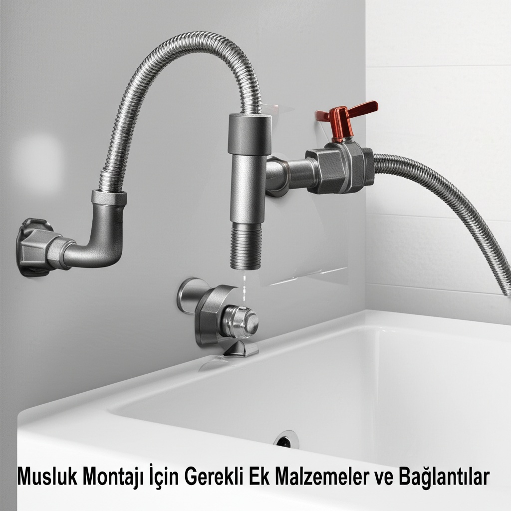 Musluk Montajı İçin Gerekli Ek Malzemeler ve Bağlantılar