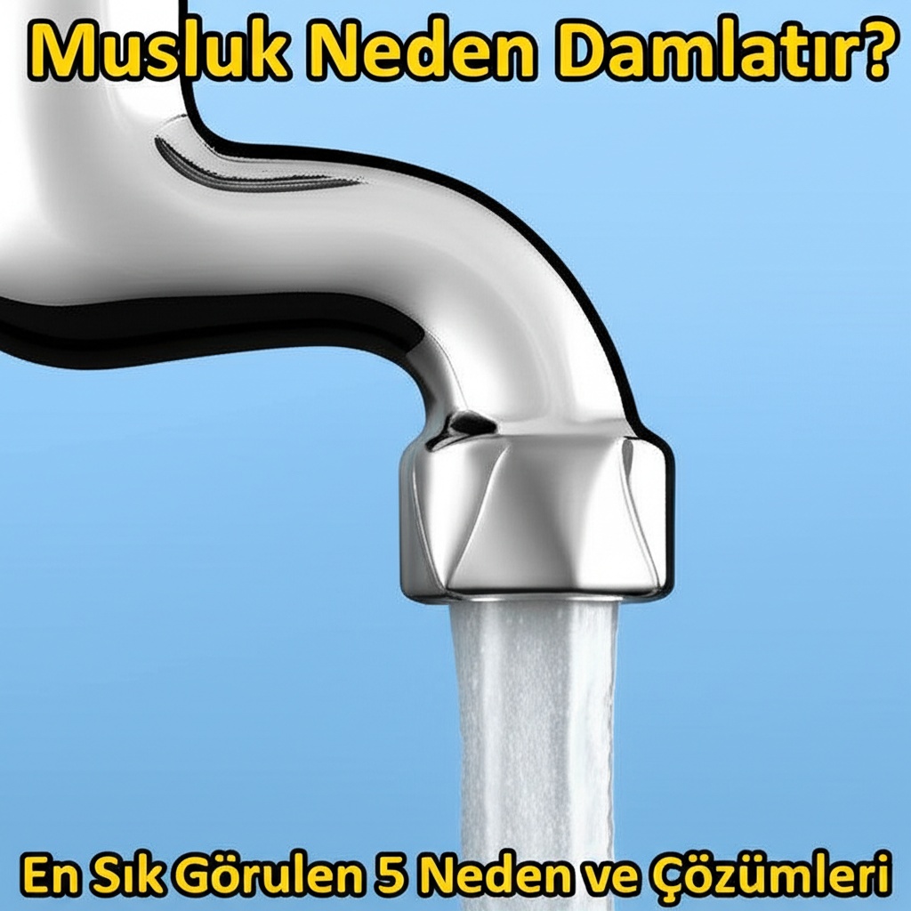 Musluk Neden Damlatır? En Sık Görülen 5 Neden ve Çözümleri