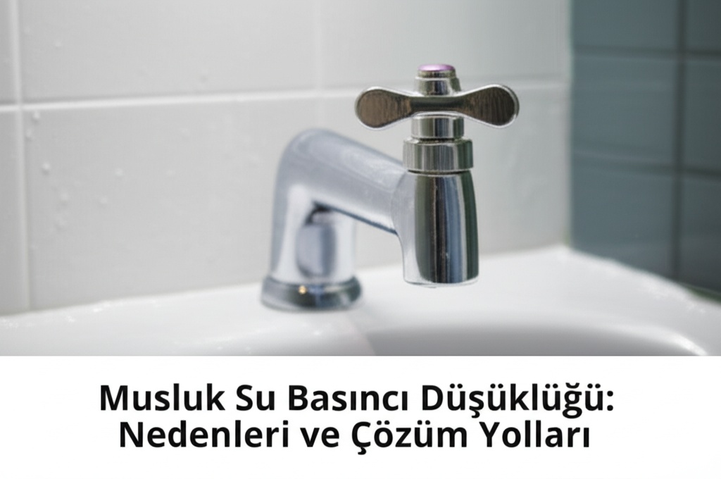 Musluk Su Basıncı Düşüklüğü: Nedenleri ve Çözüm Yolları