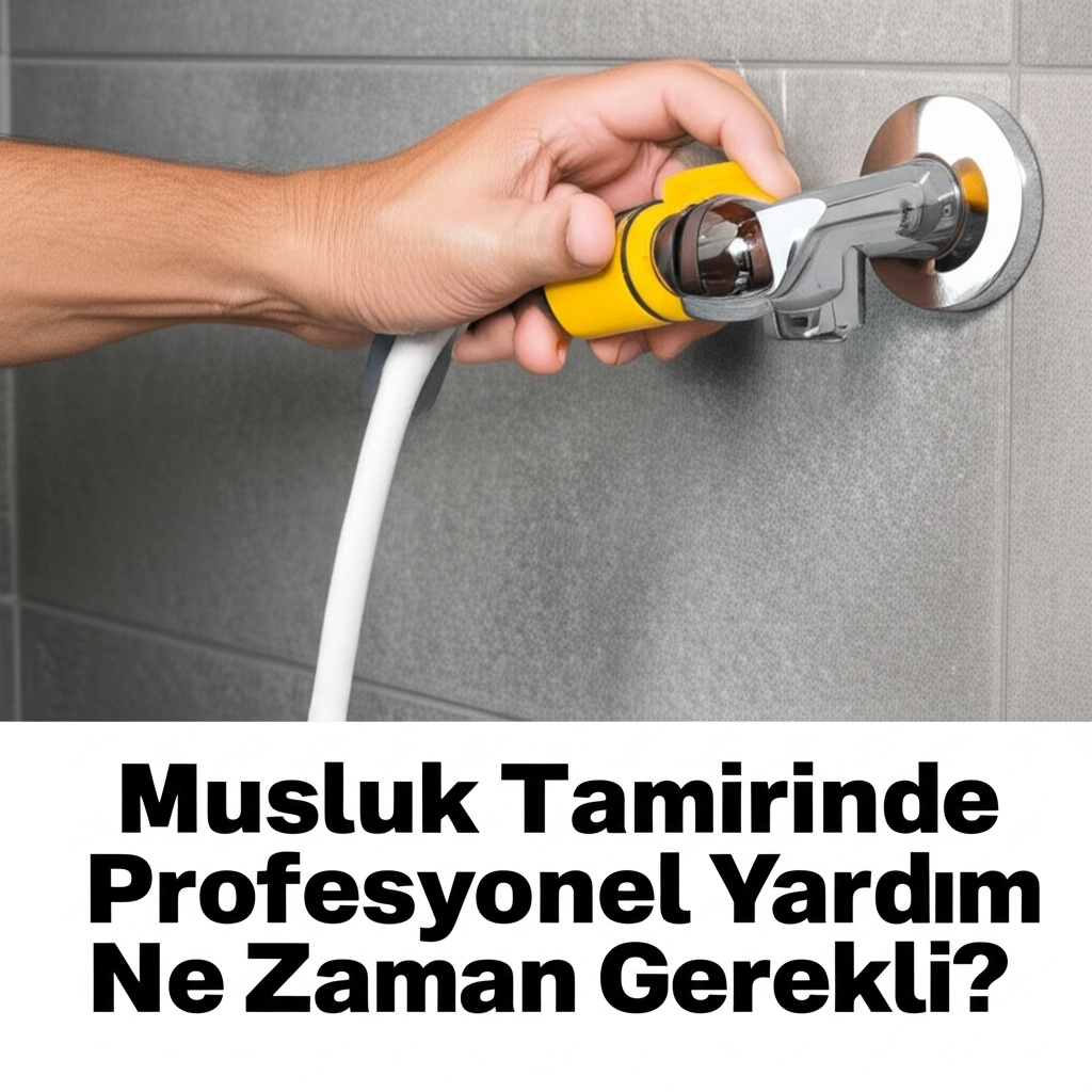 Musluk Tamirinde Profesyonel Yardım Ne Zaman Gerekli?
