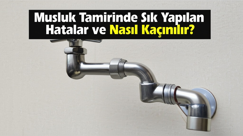 Musluk Tamirinde Sık Yapılan Hatalar ve Nasıl Kaçınılır?