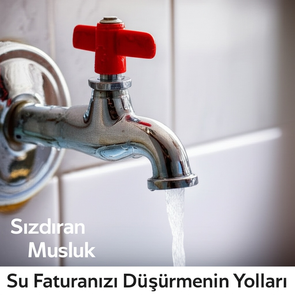 Sızdıran Musluk: Su Faturanızı Düşürmenin Yolları