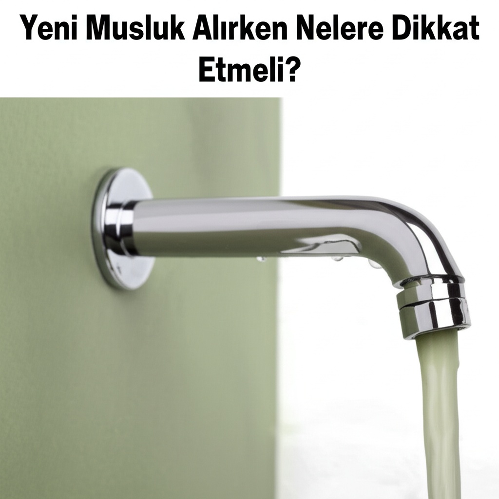 Yeni Musluk Alırken Nelere Dikkat Etmeli?
